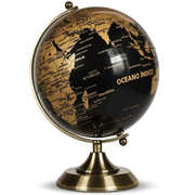 Gold World Globe 26cm