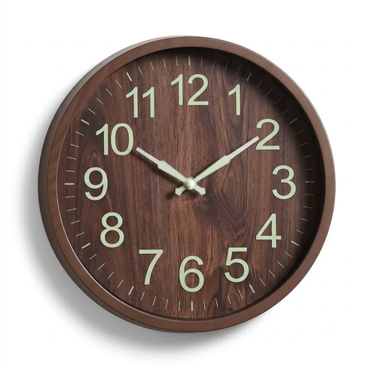 30 cm Brown Wall Clock
