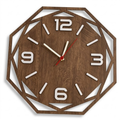 Octagonal MDF Wall Clock
